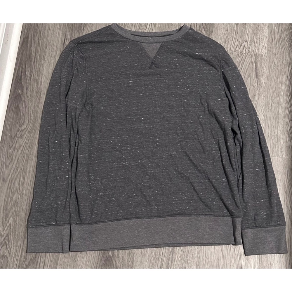 Sonoma Pullover Kids Size M Charcoal Gray Excellent Heathered Long Sleeve Top
